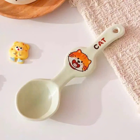 Muỗng sứ Cat 16cm