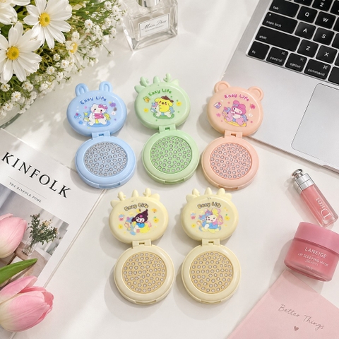 Gương lược gấp gọn đầu thú 667