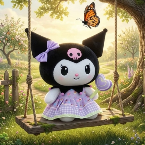 Kuromi cầm kẹo ĐGĐ