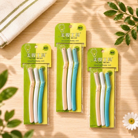 Set 3 dao tỉa lông mày ếch YP1271