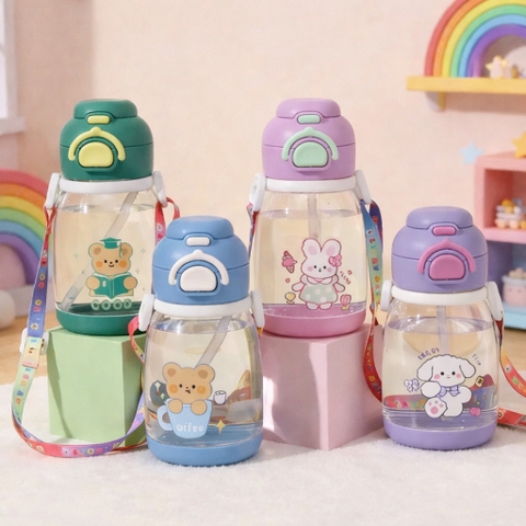 Bình nước 610 dây đeo 600ml