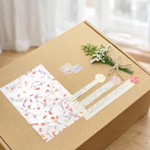 Hộp quà trang trí handmade 25x18x8cm