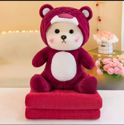 Mền gối Lena hồng