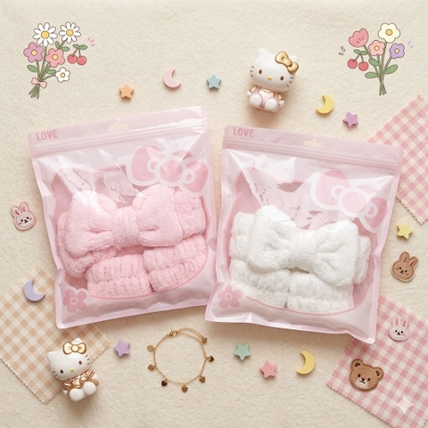 Set băng đô + băng đeo cổ tay
