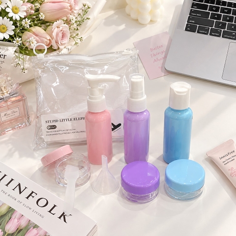 Bộ chiết mỹ phẩm 6 chi tiết