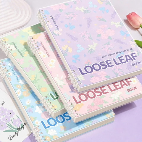 Sổ lò xo A5 kẻ ngang Loose Leaf