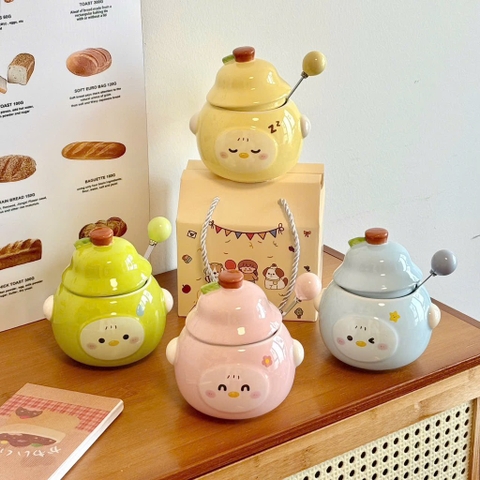 Ly cốc sứ trái lê