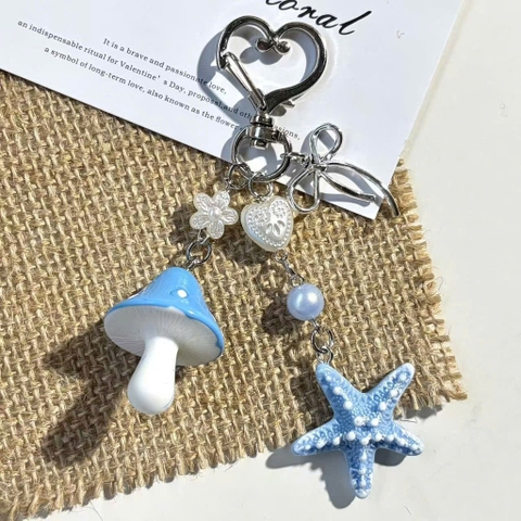 Móc khoá sao biển nấm