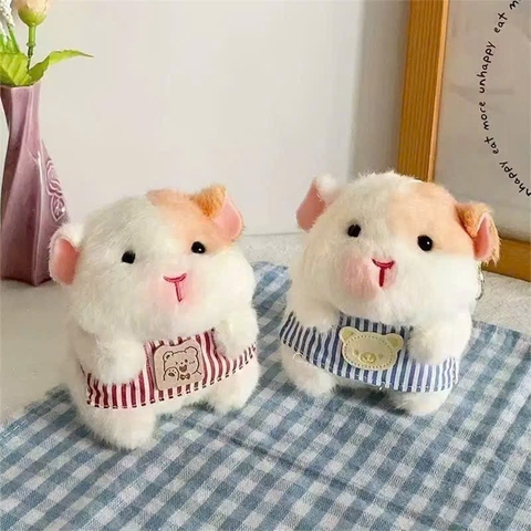 Móc khoá hamster yếm sọc