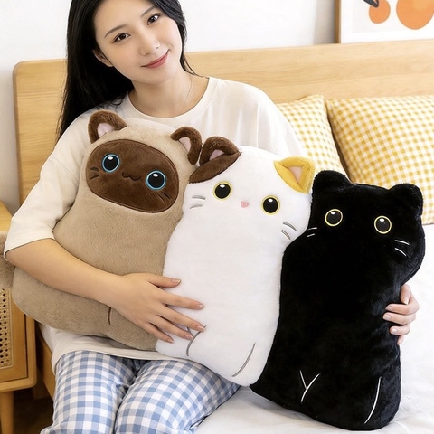 Gối mèo tựa lưng 3 con 75cm