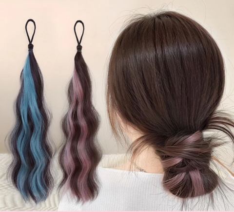 Tóc giả hightlight nhiều màu