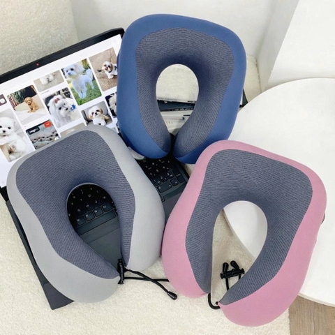 Gối cổ cao su vuông