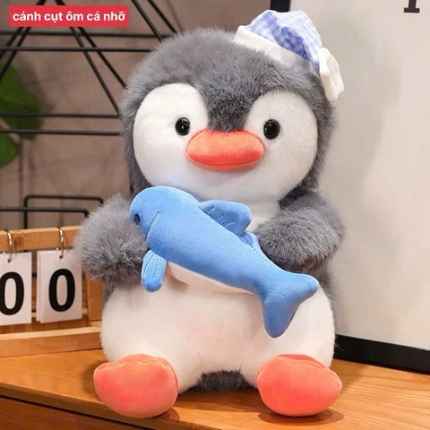 Cánh cụt ôm cá nhỡ