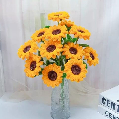 Hoa kẽm nhung hướng dương tai thỏ