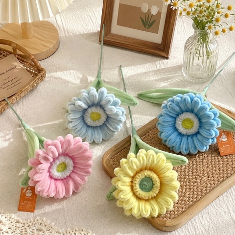 Hoa kẽm nhung đồng tiền size lớn