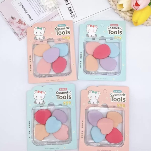 Set bông phấn 5 chi tiết S-581