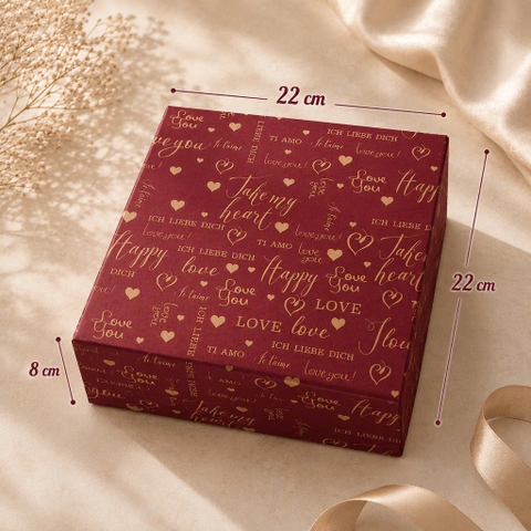 Hộp quà VT 22x22cm NT