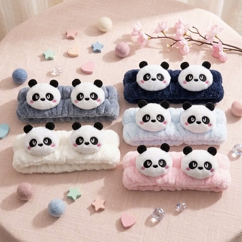 Băng đô gấu trúc 2 đầu
