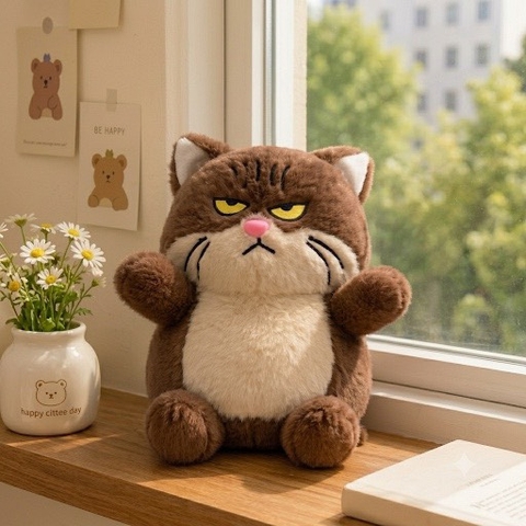 Mèo mắt vàng 25cm