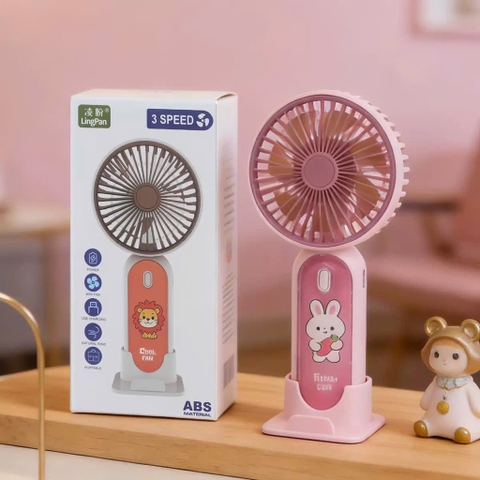 Quạt sạc USB thú cute Q101