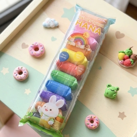 Đất sét tự khô Hana 12 màu