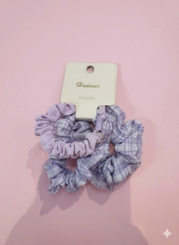 Set 3 dây cột tóc vải Daxiaojie