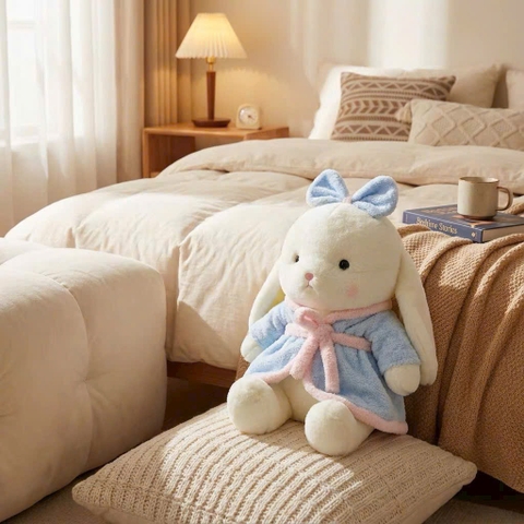 Thỏ áo choàng tắm 50cm