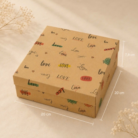 Hộp quà VT 20x20cm NT
