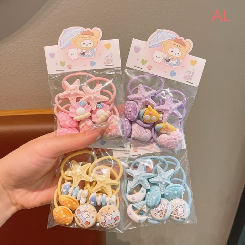 Set cột tóc sao biển