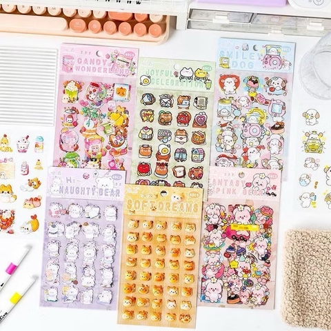 Set 4 tấm sticker Fantasy T214