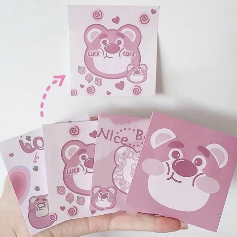 Giấy note gấu dâu DH