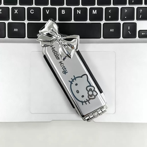 Gương lược gấp gọn Kitty nơ