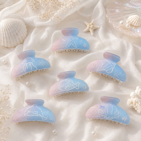 Kẹp càng cua tròn 8cm vibe biển