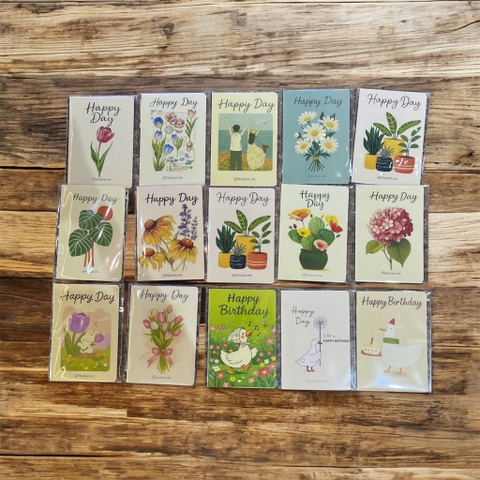 Thiệp chúc mừng mỹ thuật