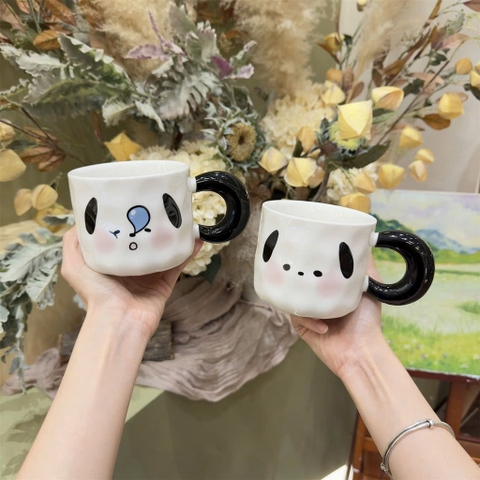 Ly cốc sứ bé cún LA