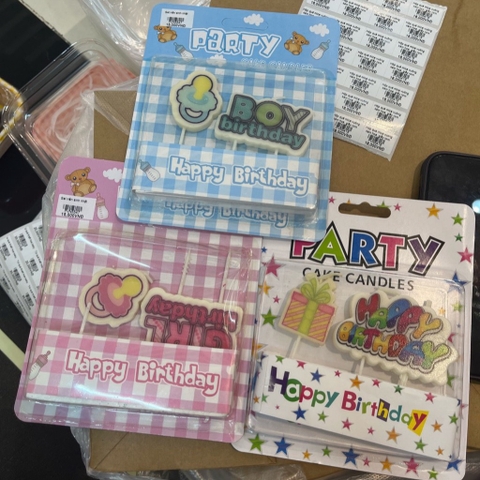 Set nến sinh nhật