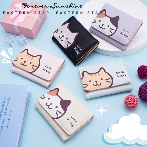 Ví gấp 3 Cute Cat