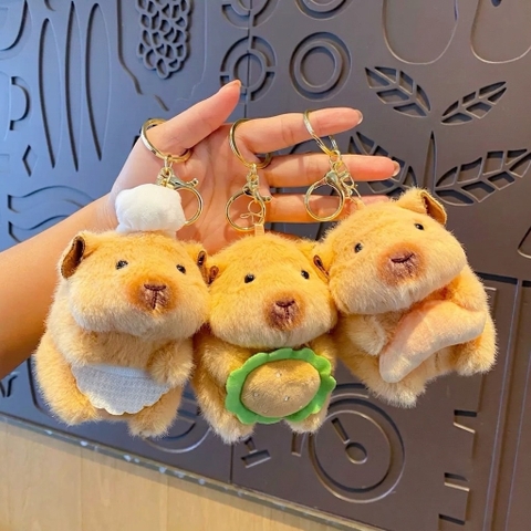 Móc khoá hamster đầu bếp