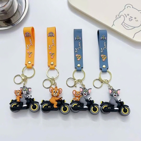 Móc khoá Tom & Jerry xe máy