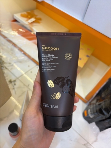 Cafe Đăk Lăk làm sạch da chết mặt Cocoon 150ml