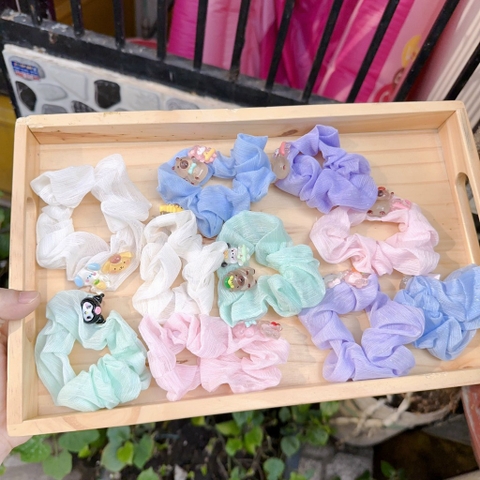 Scrunchies voan 2 charm