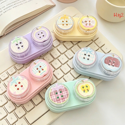 Hộp đựng lens nút áo