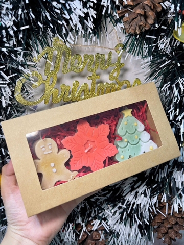 Set 3 nến thơm Noel