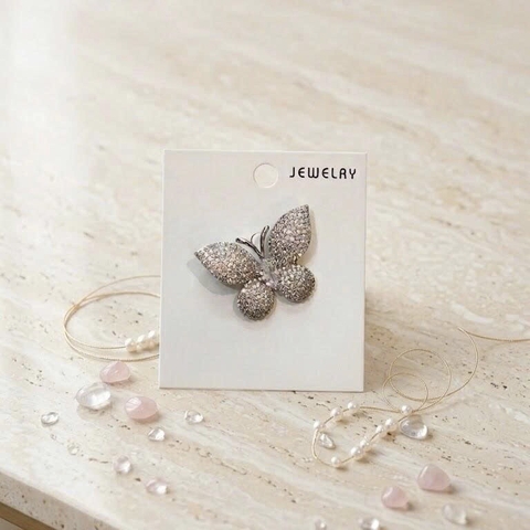 Cài áo bướm đính đá 109220