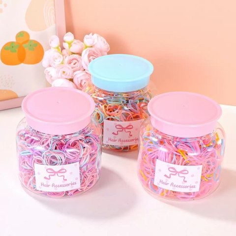 Hộp thun cột tóc size đại