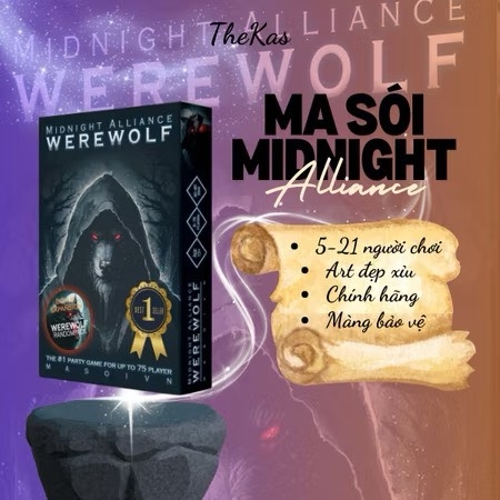 Bài ma sói Midnight 21 lá