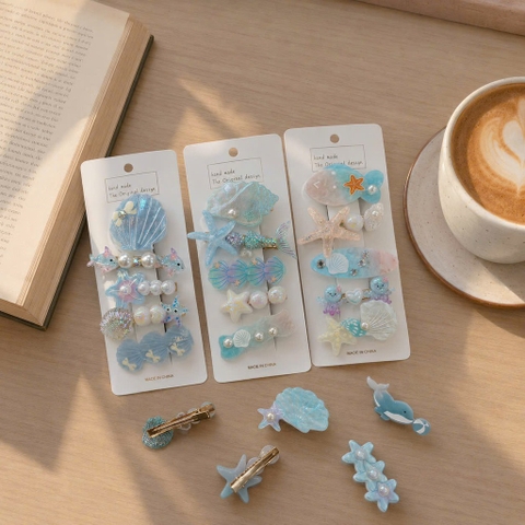 Set kẹp mái vibe biển 5ct
