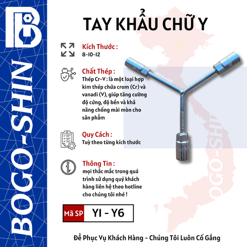 Khẩu chữ Y BOGO - SHIN