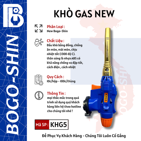 Khò Gas New Bogo-Shin