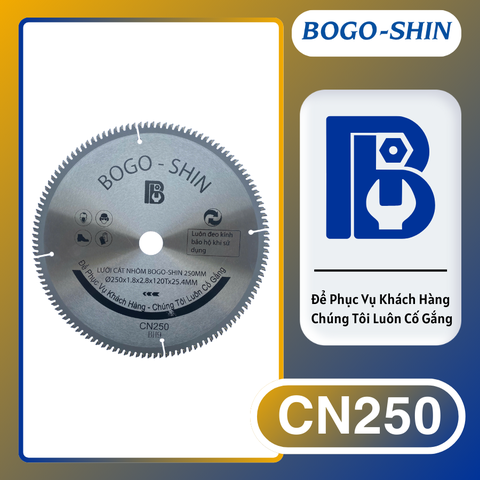 Lưỡi Cắt Nhôm 250mm BOGO-SHIN